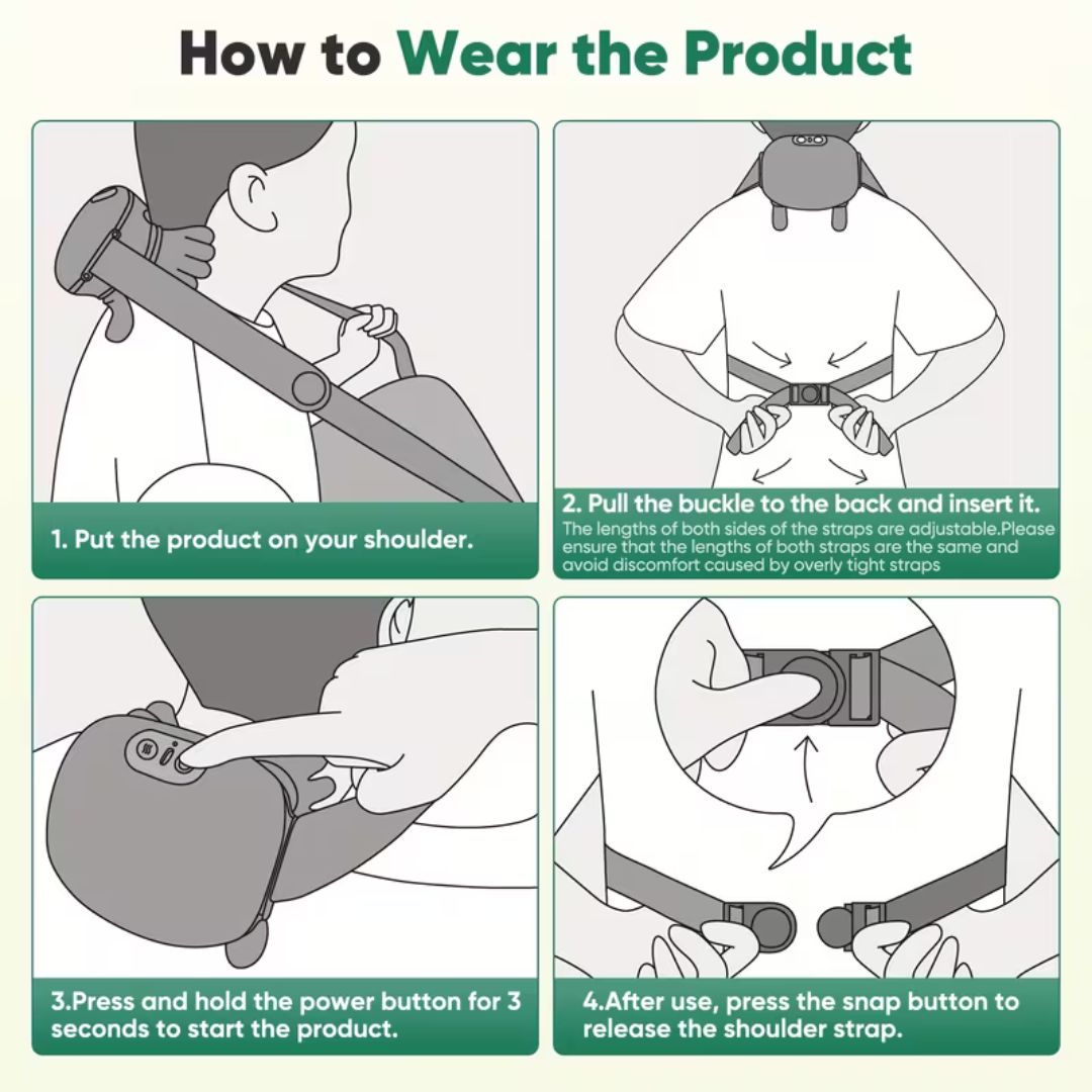 FLEXIHEAT™ SMART NECK MASSAGER