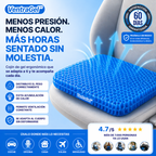 VentraGel™ | Menos presión. Menos calor. Más horas sentado sin molestia.