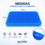 VentraGel™ | Menos presión. Menos calor. Más horas sentado sin molestia.