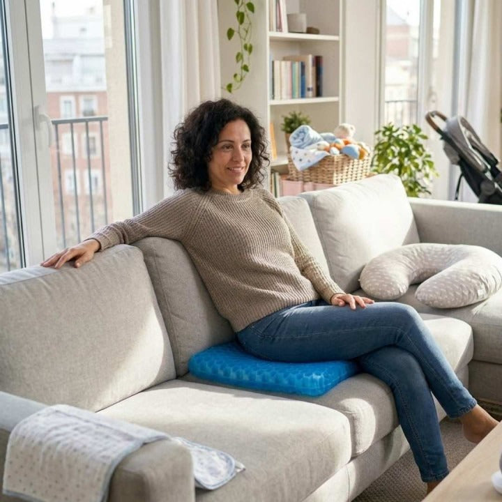 VentraGel™ | Menos presión. Menos calor. Más horas sentado sin molestia.